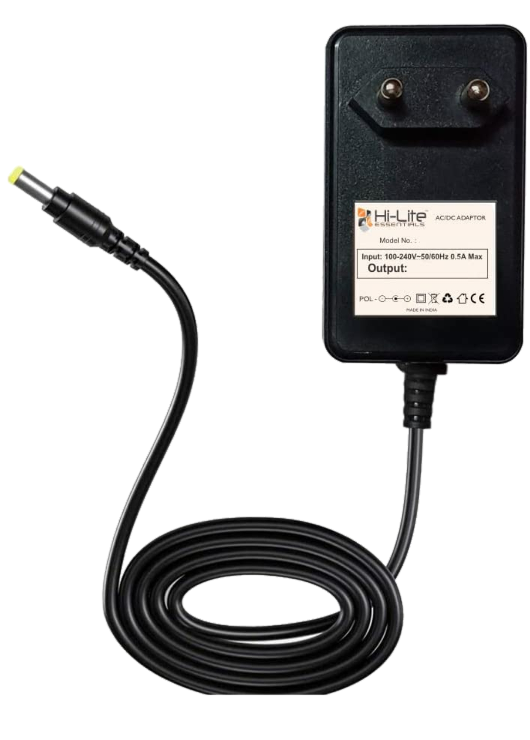 Hi-Lite Essentials 9V - 1Amp Power Adapter for Pure Wave Massageer