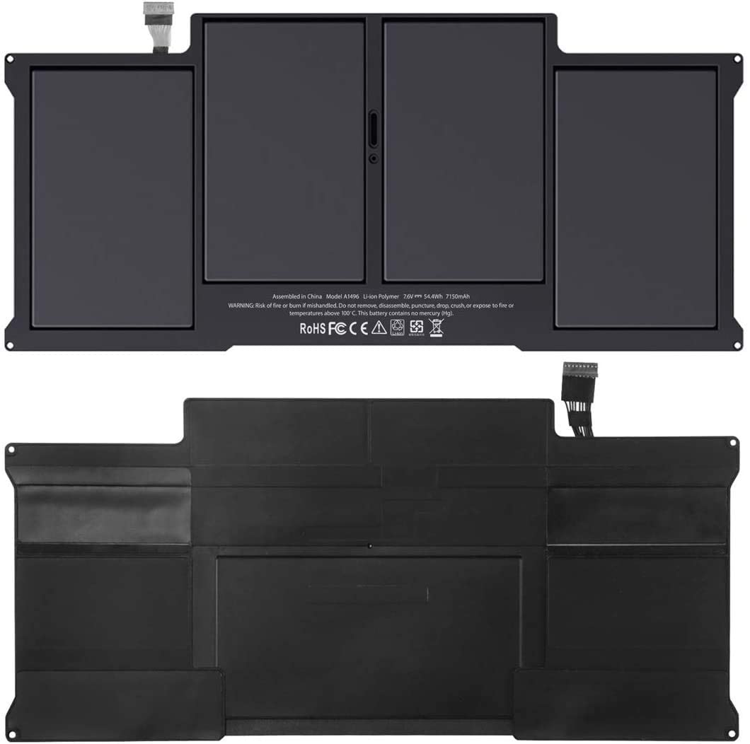 OEM Laptop Battery Compatible for MacBook Air 13 inch A1466 A1369 (2017, Early 2015, Early 2014, Mid 2013, Mid 2012, Mid 2011 and Late 2010 Version), fits A1377 A1405 A1496 Laptop Battery