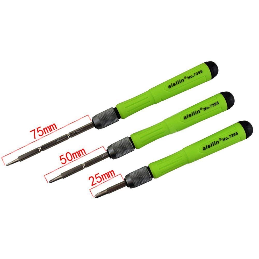 12 in 1 Multi-bits and Crowbar Interchangeable Screwdriver Repair Tool Set for Macbook Repairing