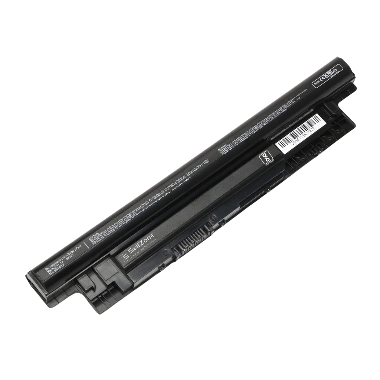 Compatible Battery for Dell 3521 / 5421 6C – Inspiron 15 3521, 17R 5721, Latitude 3440, Vostro 3445 Laptops (4000mAh, 6-Cell)