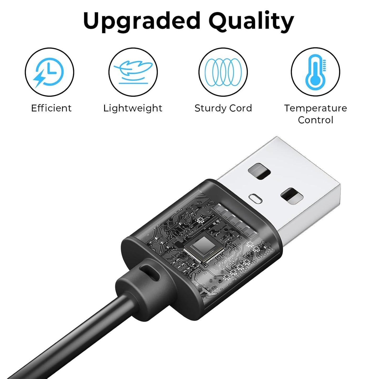 Hi-Lite Essentials 5V USB Charger Charging Cable for Philips MG5930, MG7920, BT3301, BT3302/15, BT3303/30, BT 3415, QP1424/10,Bt3415/15, BT3441/30, BT3431/30, BT3435