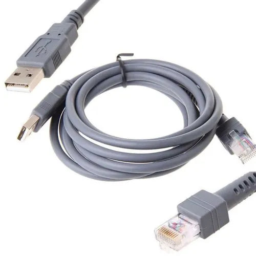 Hi-Lite Essentials USB Data Cable Compatible for TVS BS-L100 Barcode Scanner only (Not Supported in any other scanner)