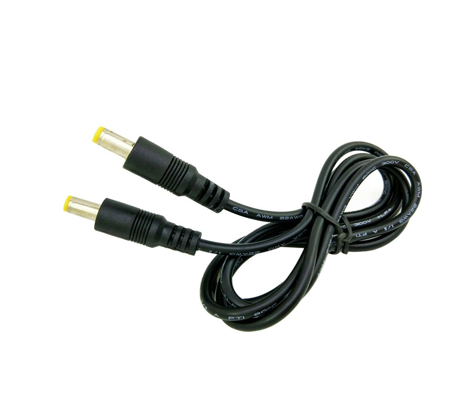 DC to DC Cable (5.5*2.5mm) suitable for Router UPS | Cable Length: 1.2 Mtrs | Standard size for Router UPS