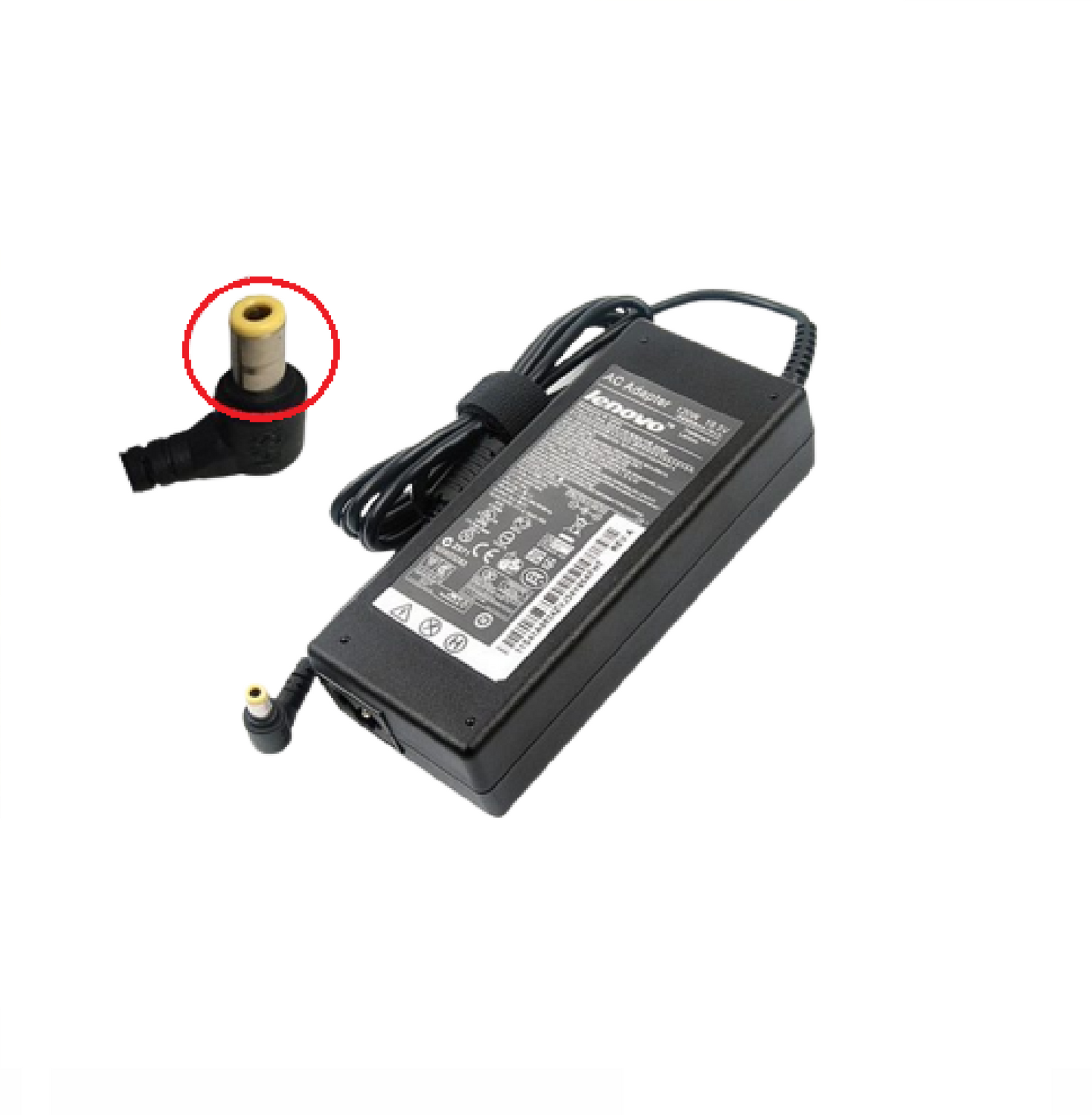 Compatible 19V 6.32A Power Adapter for Lenovo All in One Lenovo AIO C300 C305 C320 C340 C440 C540 PC Desktop - 120W (Power Cable Included)