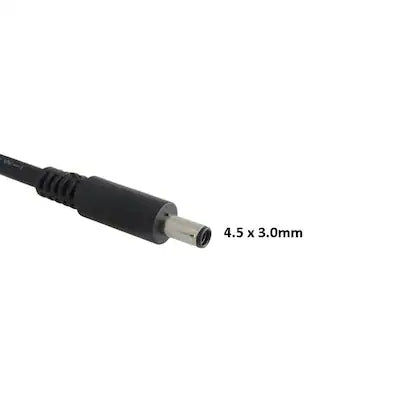 Compatible MSI 65W (Pin Size: 4.5mm x 3mm) Power Adapter 19V 65W for MSI Modern 14, Modern 15 Laptops - Power Cable Included