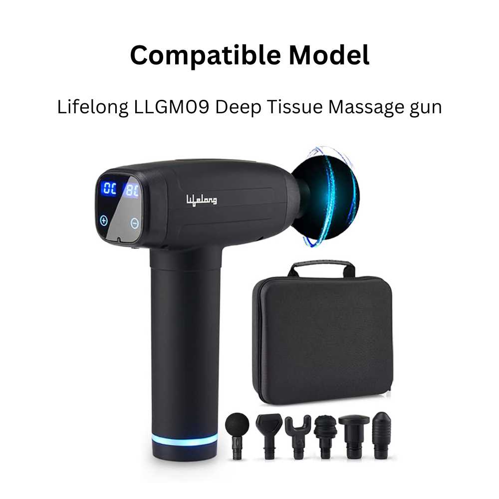 Lifelong LLGM09 Deep Tissue Massage gun charger