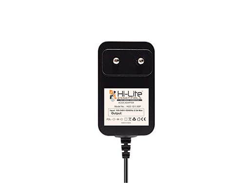 Purewave Adapter Plug Hi-Lite Essentials 9V - 1Amp Power Adapter for Pure Wave Massageer ...