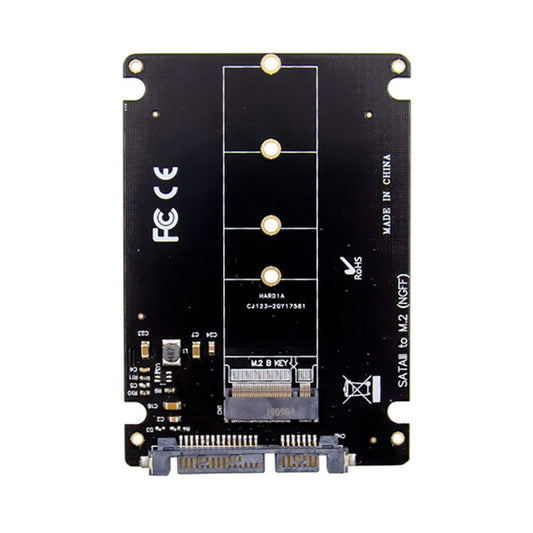 SATA 3.0 to M.2 B-Key, NGFF SSD Conversion, Card for Laptop