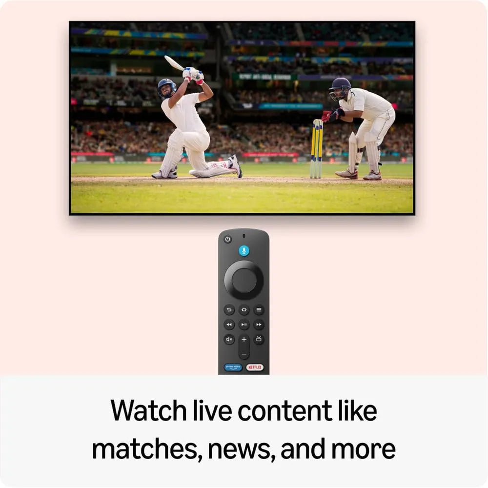(Newest model) Amazon Fire TV Stick HD Streaming Device with Alexa Voice Search (Dolby Atmos, HDR10+, Dual-Antenna Wi-Fi, Black)