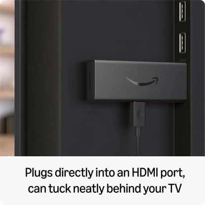 (Newest model) Amazon Fire TV Stick HD Streaming Device with Alexa Voice Search (Dolby Atmos, HDR10+, Dual-Antenna Wi-Fi, Black)
