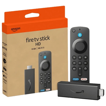 (Newest model) Amazon Fire TV Stick HD Streaming Device with Alexa Voice Search (Dolby Atmos, HDR10+, Dual-Antenna Wi-Fi, Black)