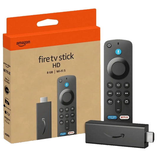 (Newest model) Amazon Fire TV Stick HD Streaming Device with Alexa Voice Search (Dolby Atmos, HDR10+, Dual-Antenna Wi-Fi, Black)