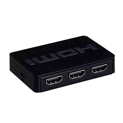 JSAUX 3 IN 1 OUT HDMI Switch with Wireless Remote, 3 Port in 1 Out Support 3D Full HD