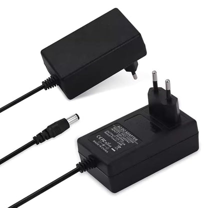 Lithium Ion Battery Charger - 21V | AC-DC Adapter for Drill, Washer Gun, E-Cycle, Power Tools | Fast Charging, LED Indicator | Overload, Overheat & Short Circuit Protection | 100-240V