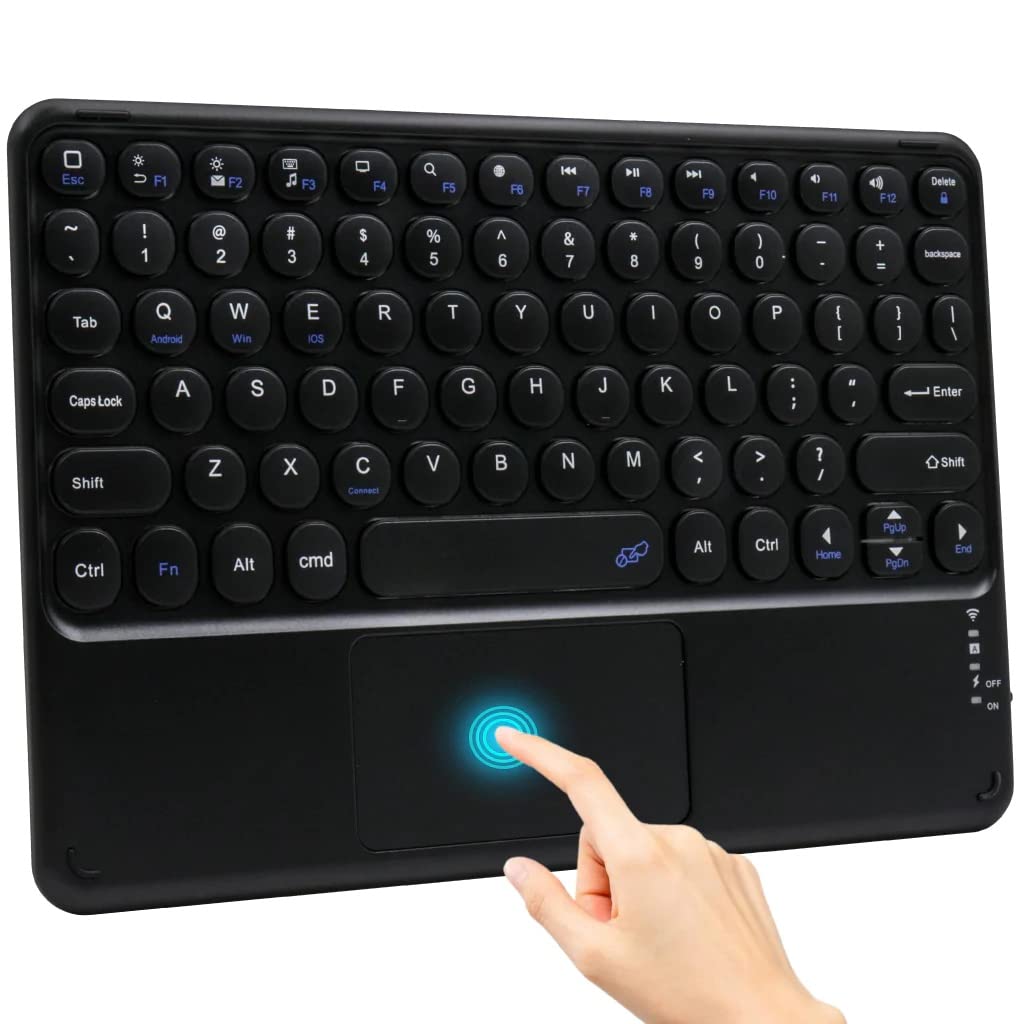 Bluetooth keyboard with trackpad for ipad