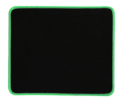 Hi-Lite Essentials Non-Slip Rubber Base Mouse Pad with Anti-fray Stitched Embroidery Edges for Laptop PC (Pack of 1)