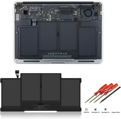 OEM Laptop Battery Compatible for MacBook Air 13 inch A1466 A1369 (2017, Early 2015, Early 2014, Mid 2013, Mid 2012, Mid 2011 and Late 2010 Version), fits A1377 A1405 A1496 Laptop Battery