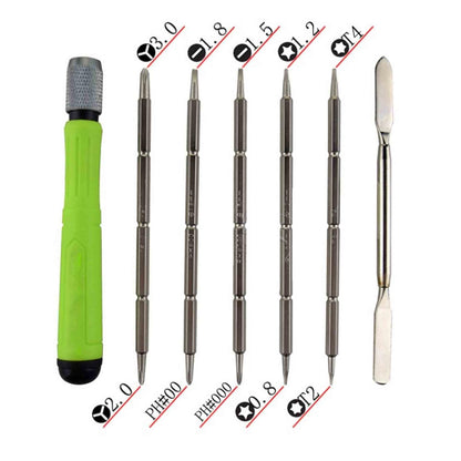 12 in 1 Multi-bits and Crowbar Interchangeable Screwdriver Repair Tool Set for Macbook Repairing