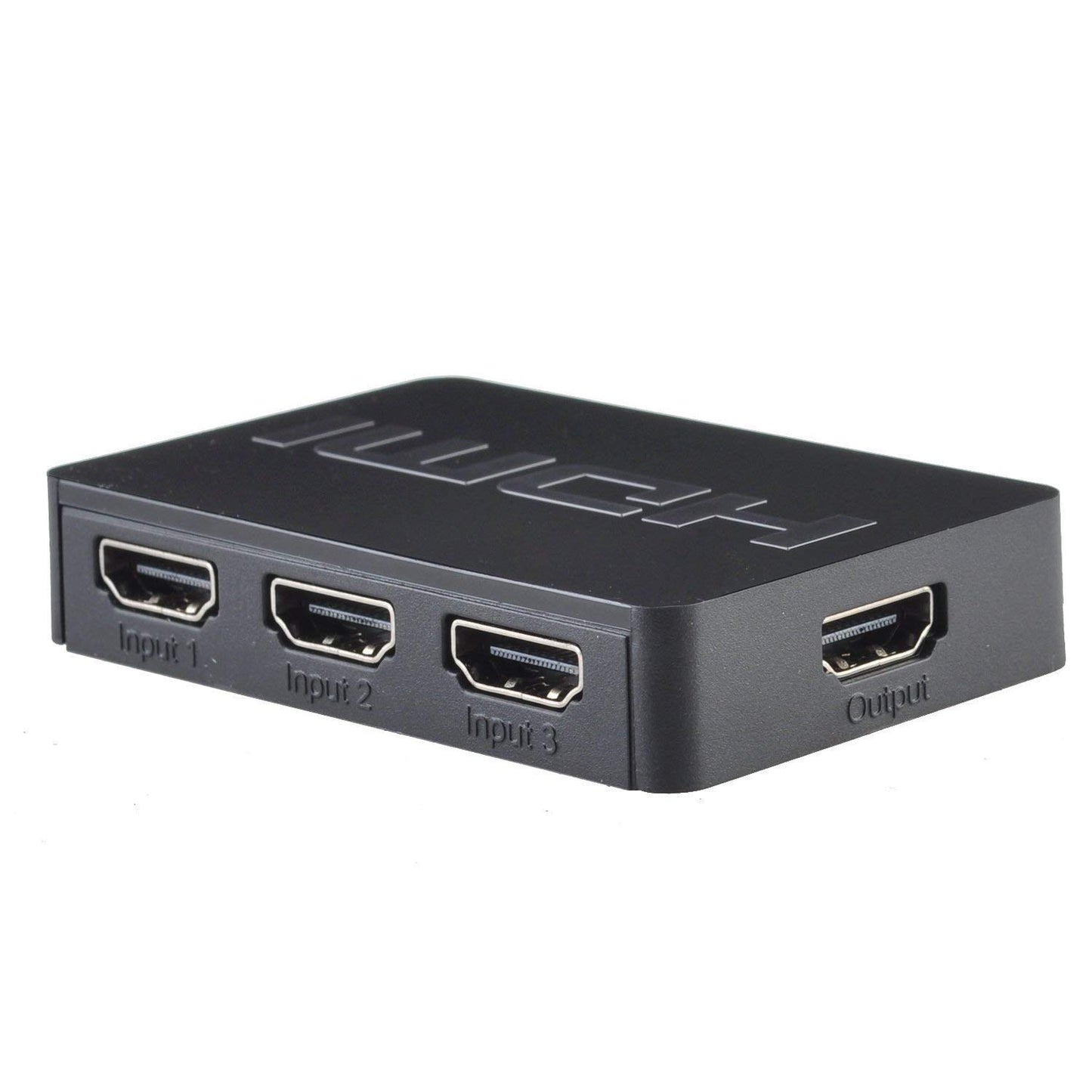 JSAUX 3 IN 1 OUT HDMI Switch with Wireless Remote, 3 Port in 1 Out Support 3D Full HD