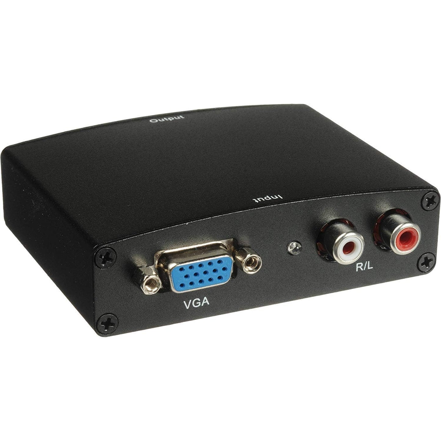 VGA to HDMI 1080p HD UPScaler Converter Box with Audio Adapter for HDTV/PC