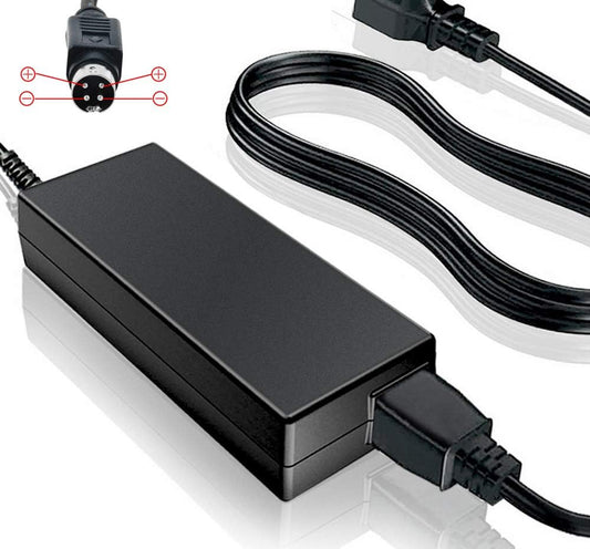 Hi-Lite Essentials 19V 4 Pin Power Adapter for Electronics Devices and Machines