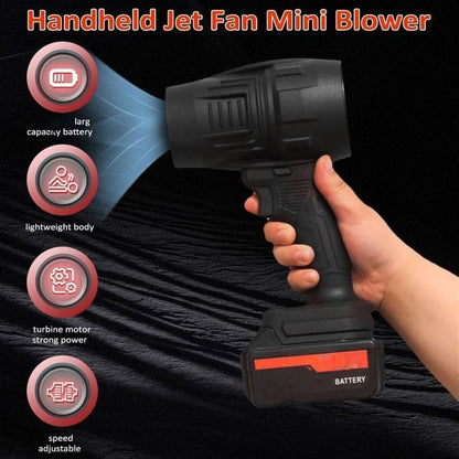 Multiple Use Turbojet Air Blower Fan Cordless Car Dryer Air Blower Handheld High Powered | Portable Car Dryer | Hair Dryer | Air Blower for Cleaning