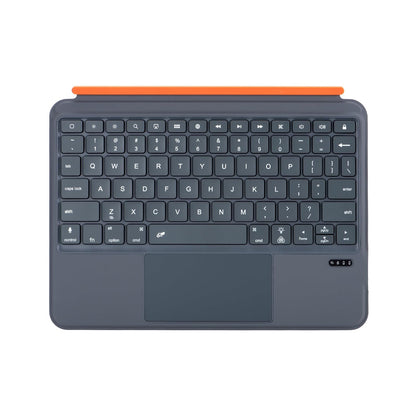 Wireless Bluetooth TouchPad Keyboard Case for iPad 11th Gen A16/10th Gen, iPad Air 11 M4/M2/M3(2026/2025/2024), iPad Pro 11 inch 4th/3rd/2nd/1st Gen, iPad Air 5th/4th Gen 10.9 inch | Grey