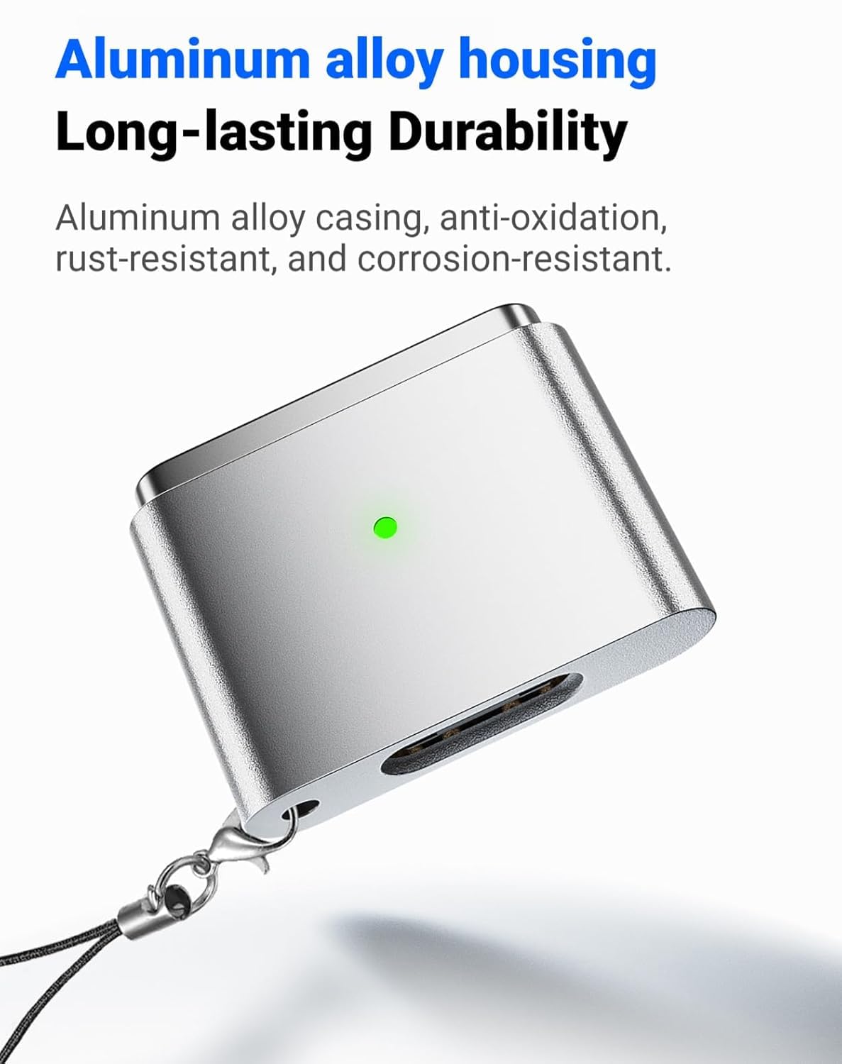 140W USB C to Mag-safe 3 PD Adapter, USB C to Magnetic 3 Charging Converter with LED Indicator Light for MacBook Pro 2025/2024/2023/2021 (M1/M2/M3/M4, 14/16"), MacBook Air (M2/M3)