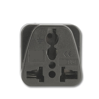 IEC C14 Male to Universal Female Socket Power Adapter | AC Adapter for PC, Servers, Monitors, Networking Equipment | 250V 10A | Pack of 2