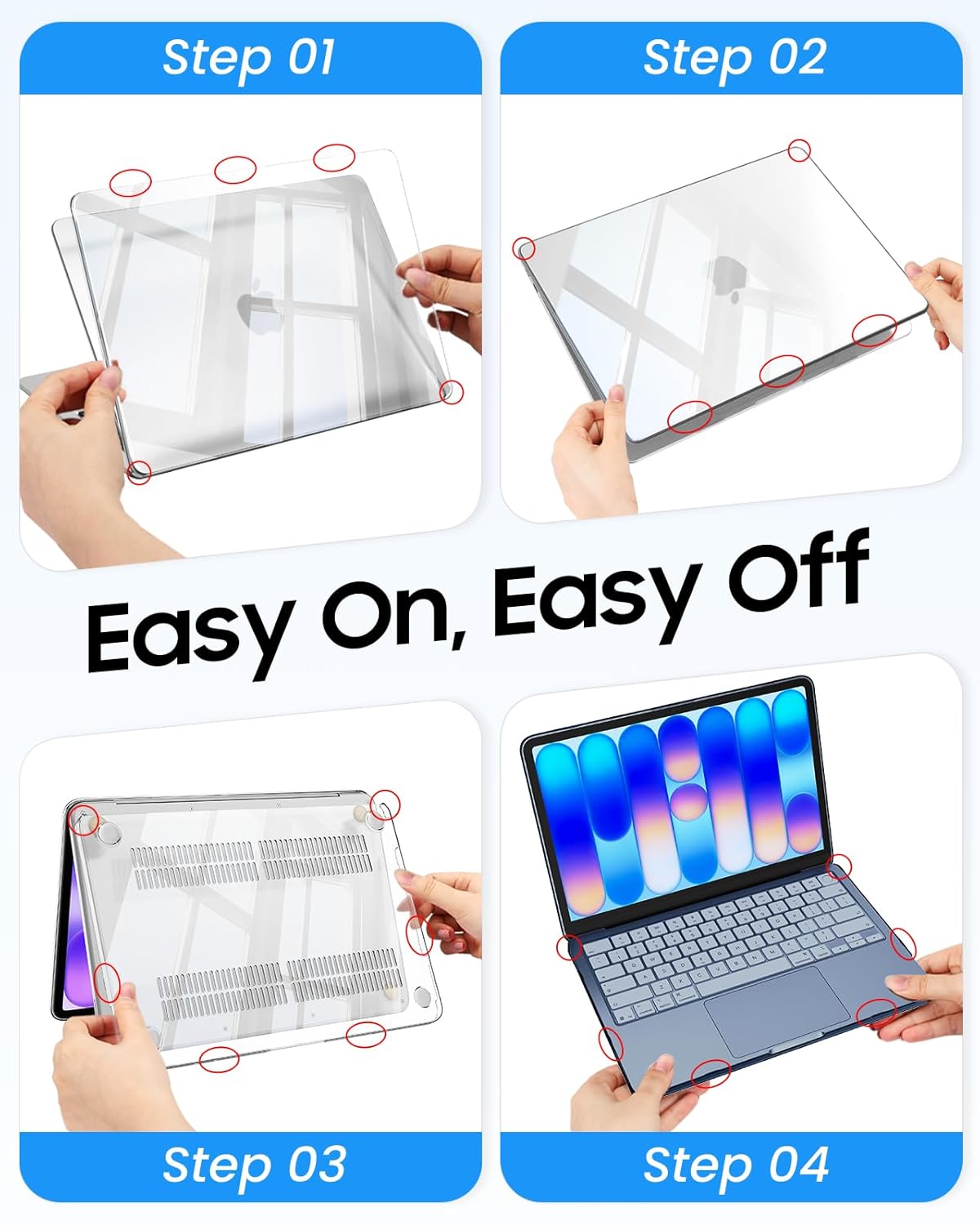 (NEW) Mac Book Neo 13 Inch Case & Keyboard Cover Compatible with 2026 MacBook Neo A3404 (A18 Pro Chip), Slim 1:1 Precision Fit, Scratch Resistant