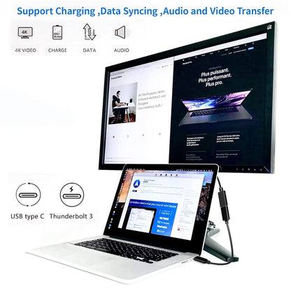 USB C Extension Cable 1.5ft, 100W USB Type C Male to Female Fast Charging Cable, 10Gbps Data Transfer, 4K@60Hz Hd Video Output Compatible with iPad Pro, MacBook Pro, Dell, Black
