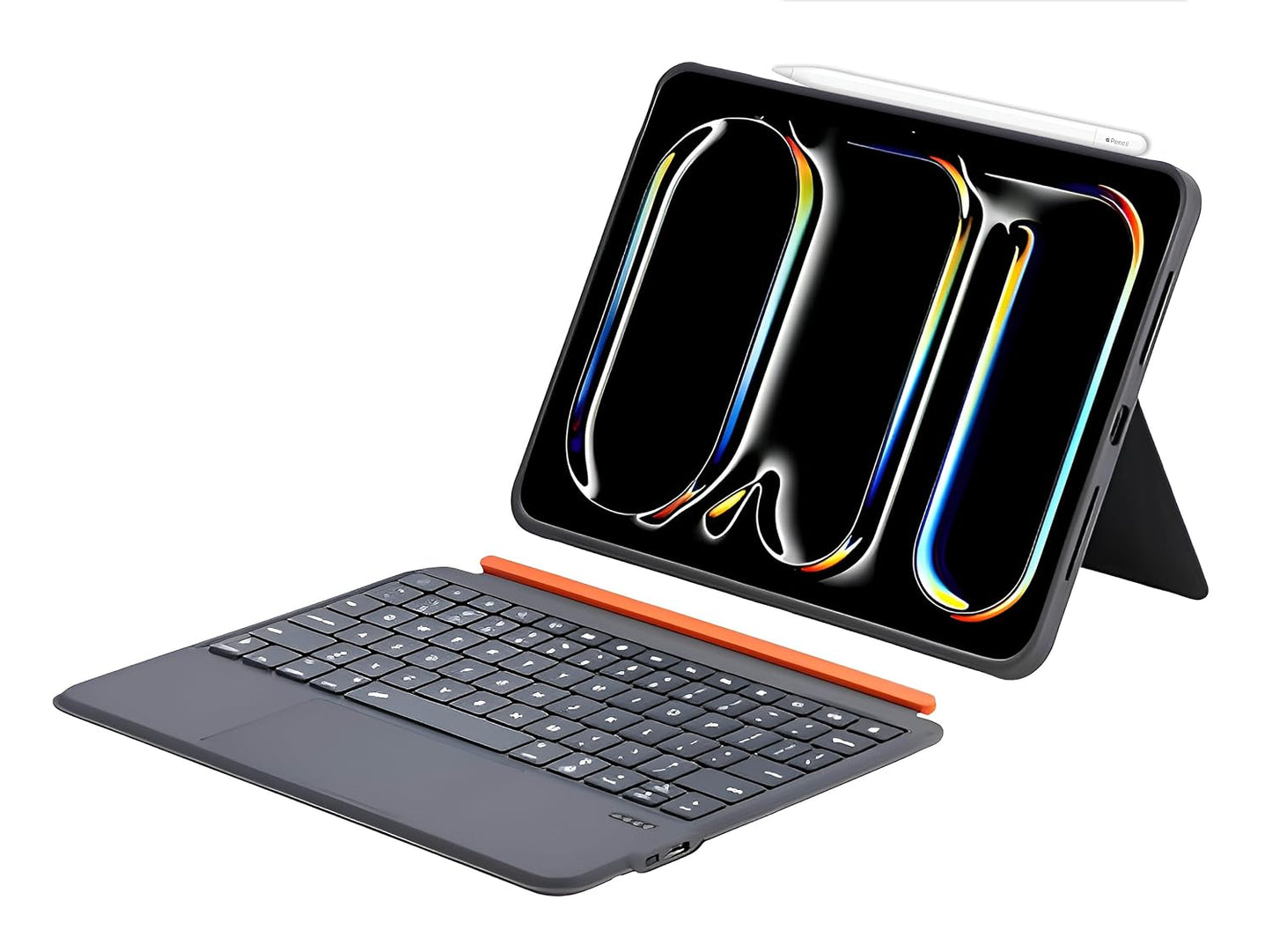Wireless Bluetooth TouchPad Keyboard Case for iPad 11th Gen A16/10th Gen, iPad Air 11 M4/M2/M3(2026/2025/2024), iPad Pro 11 inch 4th/3rd/2nd/1st Gen, iPad Air 5th/4th Gen 10.9 inch | Grey