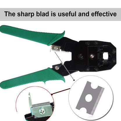 RJ45 Cable 3 in 1 Modular Crimping Tool for RJ45 RJ12 RJ11 UTP Cat5E/Cat6 LAN Cutter 4P4C 4P2C