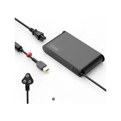 OEM Lenovo ThinkPad 230W Slim Tip AC Adapter Compatible with Legion and LOQ Series – Power cable Included