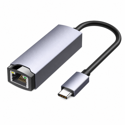 Dustrin USB Type C to RJ45 Gigabit 1000 Mbps Ethernet LAN Network Adapter for MacBook Pro, MacBook Air M1, C Enabled Device (Type c to LAN)- 3 Yr Warranty