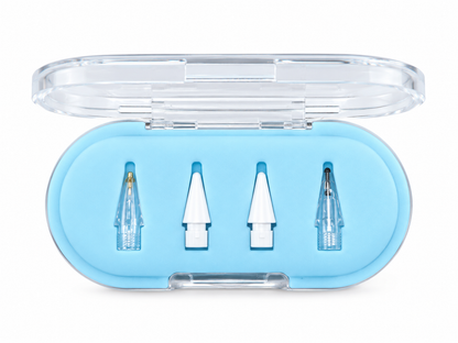 Replacement Tips for Apple Pencil Pro/2nd Gen/1st Gen/USB C, Apple Pencil Tips with Storage Case, Precise Control iPad Pen Tip, iPad Pro Pencil Tip Sets, Apple Pen Tip Sets