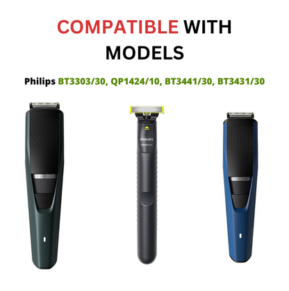 Hi-Lite Essentials 5V USB Charger Charging Cable for Philips BT3303/30, QP1424/10, BT3441/30, BT3431/30