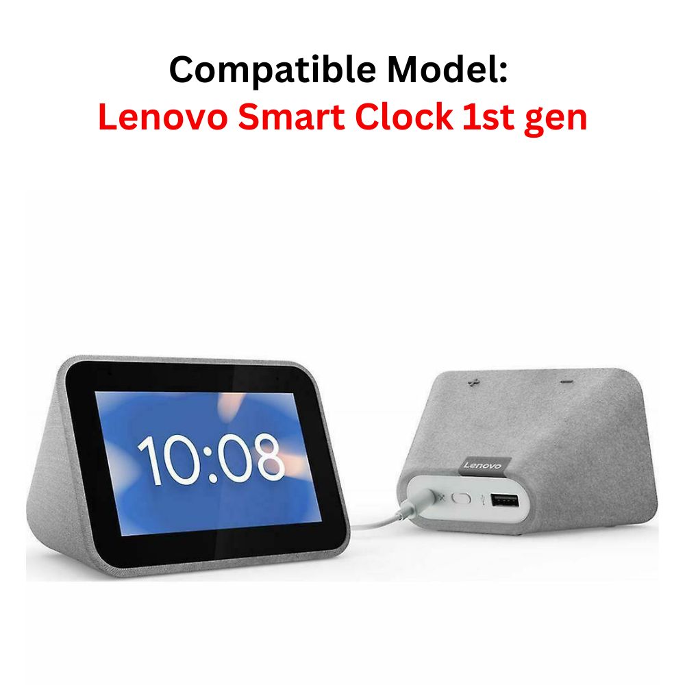 Hi-Lite Essentials Power Adapter 20V for Lenovo Smart Clock 1st Generation - Check Model in images