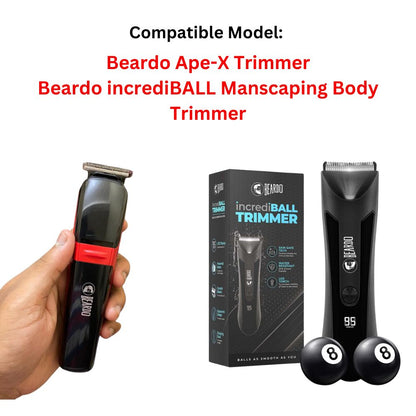 Hi-Lite Essentials 5V USB Charger Charging Cable for Beardo Ape-X trimmer, Beardo incrediBALL Manscaping Body Trimmer