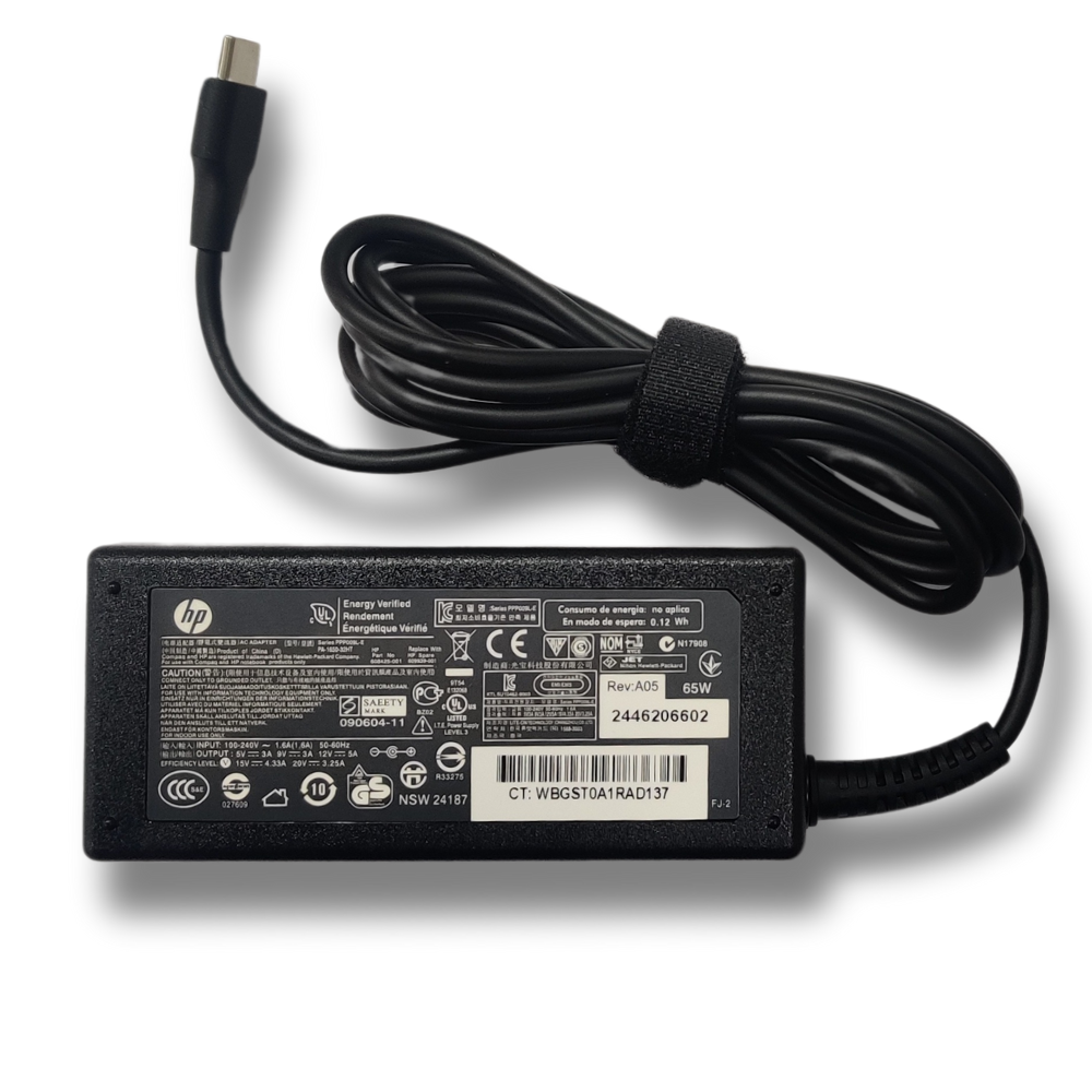 HP 65W LAPTOP CHARGER TYPE C