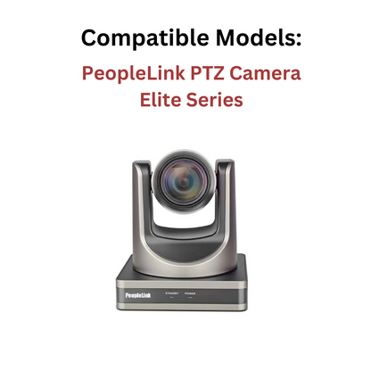 Hi-Lite Essentials 12V - 2Amp Power Adapter for PeopleLink PTZ Camera Elite Series- DC Pin
