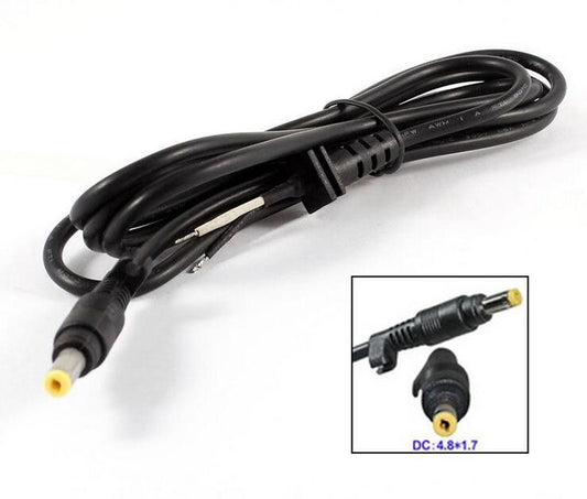 hp laptop yellow small thin dc cable