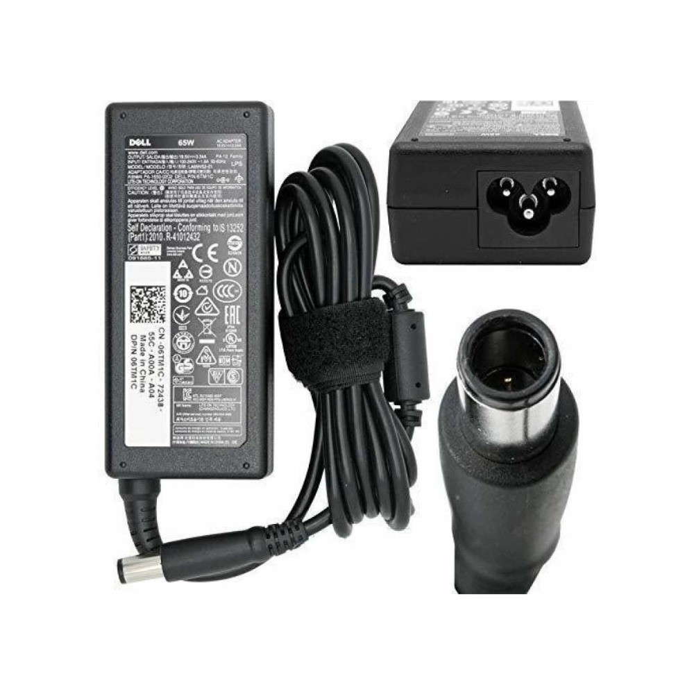 Dell Adapter Led Buy Dell Laptop Power Adapter - 65-Watt 7.4mm with 1 Meter Power Cord ...