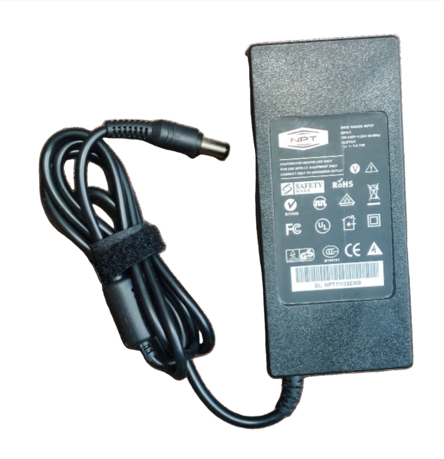 15v 5 amp power adapter