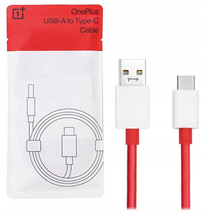 Original One Plus 80W 10A Supervooc / Warp USB to Type C Fast Charging Charger Cable for One plus Phones - 1.5 Mtrs
