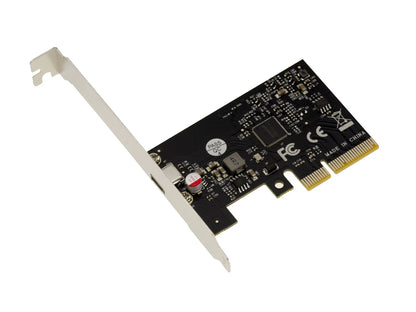 PCI-E 1 Port USB-C USB 3.2 Gen 2x2 20Gbps Internal Expansion PCI Express Card PCIe x4, ASM3242 Chipset