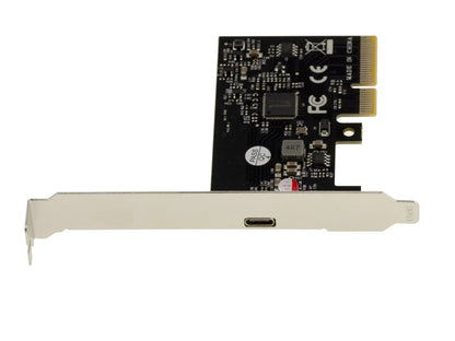 PCI-E 1 Port USB-C USB 3.2 Gen 2x2 20Gbps Internal Expansion PCI Express Card PCIe x4, ASM3242 Chipset
