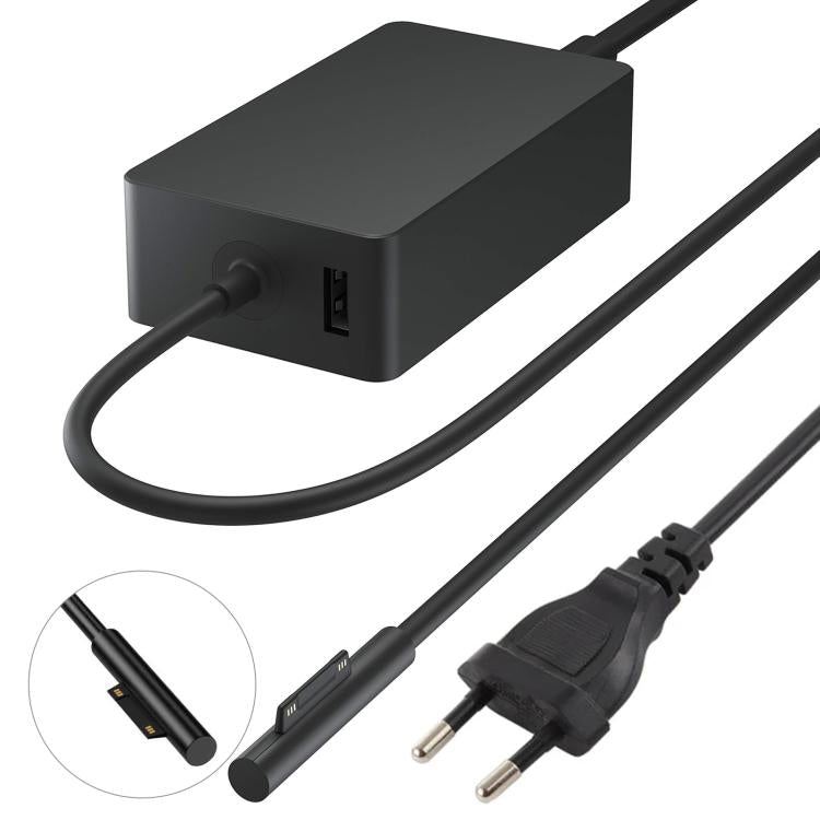 Microsoft 127W 15V 8A charger Compatible With Microsoft Surface Book 3 Book 2, Microsoft Surface PROG 8/PROG X/PROG 7/PROG 6/PROG 5, Microsoft Surface Laptop Studio/3/2/1 With Power Cable
