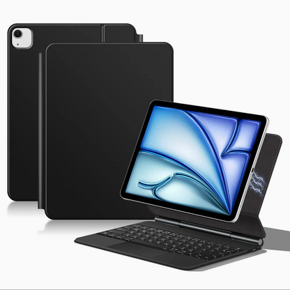 Magic Keyboard Case for iPad Air 11 (M4 2026/ M3 2025/ M2 2024), Air 5th/4th & Pro 11 (4th/3rd/2nd/1st) with Backlit & Touchpad, Floating Keyboard with Smart Pogo Pin Direct Connection Multi-Touch Trackpad Keyboard (NOT for 10th/A16/Pro 11 (M5/M4)