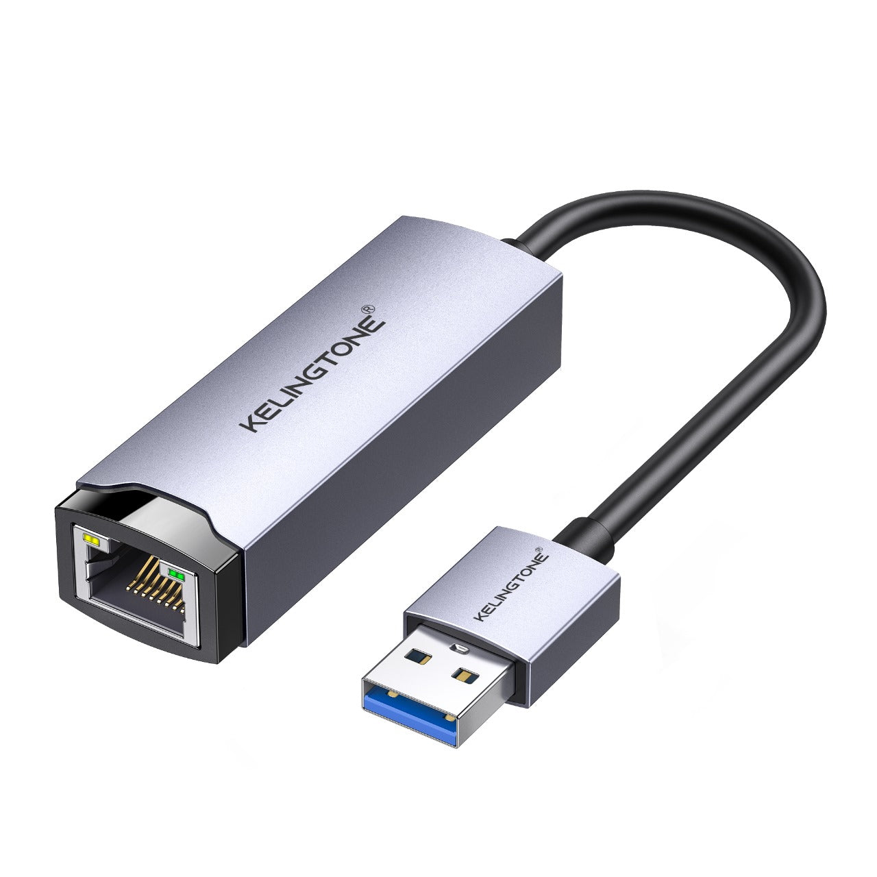 Buy Kelingtone USB 3.0 to Gigabit Ethernet Adapter USB to RJ45 Lan ...